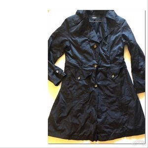 DKNY Lined Trench Coat